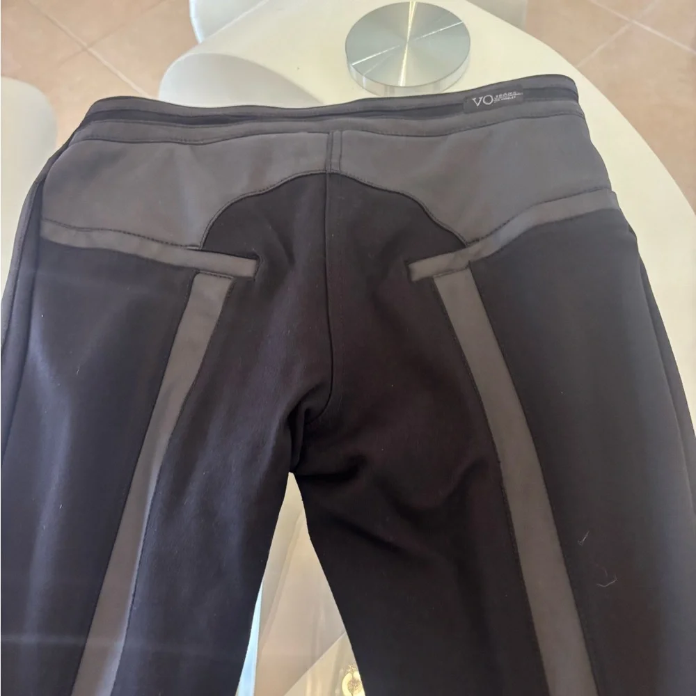 Women's Hot Black Leatherette Pants - Picture 3 of 9